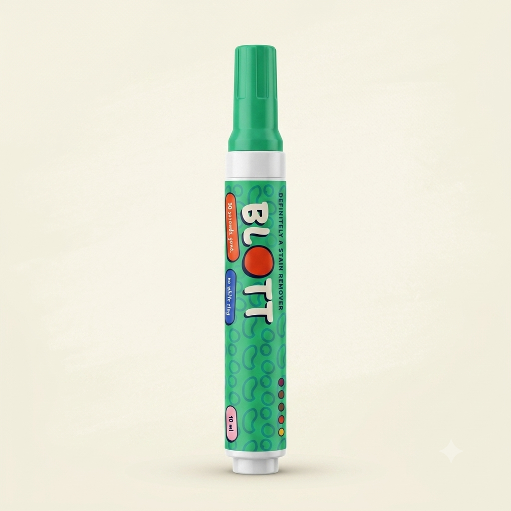 BLOTT stain pen — definitely a stain remover