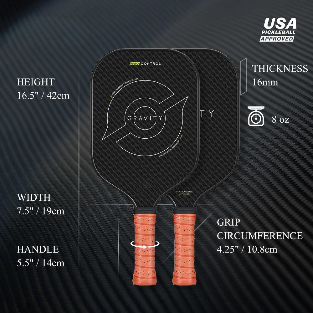 Gravity performance paddle